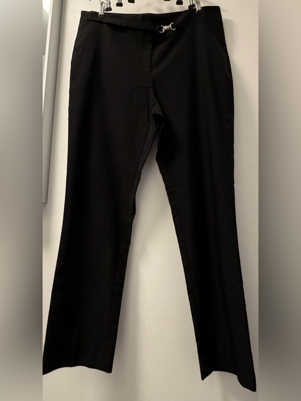 Focus 2000 Woman’s Black Dress Pants - Classic Straight Fit. Size 18
